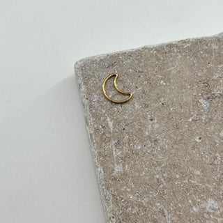 Crescent Moon Charm - Permanent Jewellery