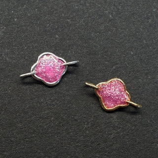 Mini Enamel Clover (Pink) - Permanent Jewellery