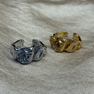 The Oslo - Crushed Statement Ring