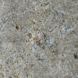 Birthstone Connector Charm -  Permanent Jewellery
