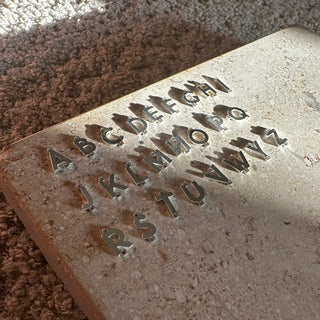 Initials Connector Charm - Permanent Jewellery