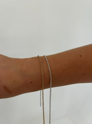 Dainty Rolo Link Chain - Permanent Jewellery