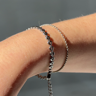 The Paris - Heart Linked Bracelet